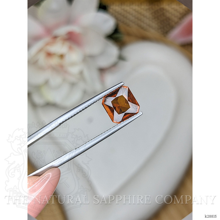 3.48 Ct. Reddish Orange Hessonite Garnet from Madagascar