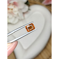 1.95 Ct. Orange Hessonite Garnet from Madagascar Life Style