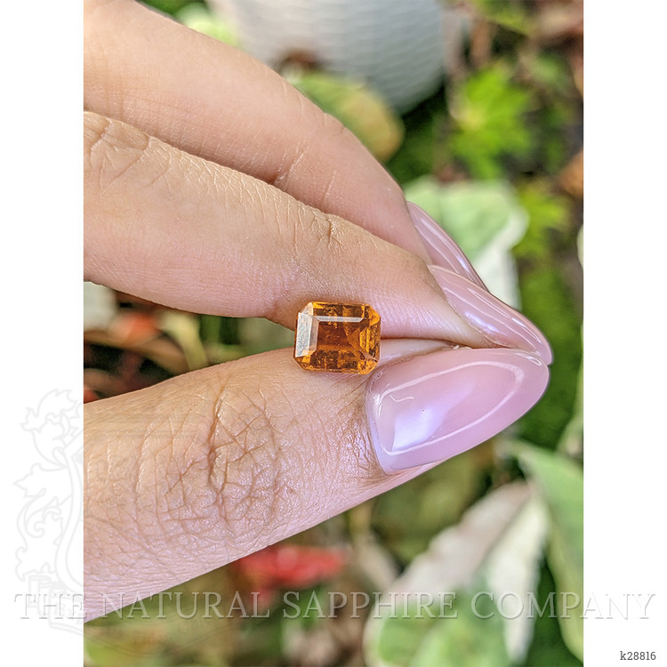 1.95 Ct. Orange Hessonite Garnet from Madagascar