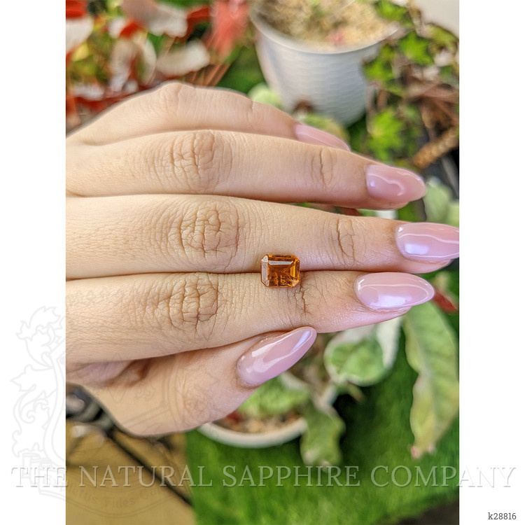 1.95 Ct. Orange Hessonite Garnet from Madagascar