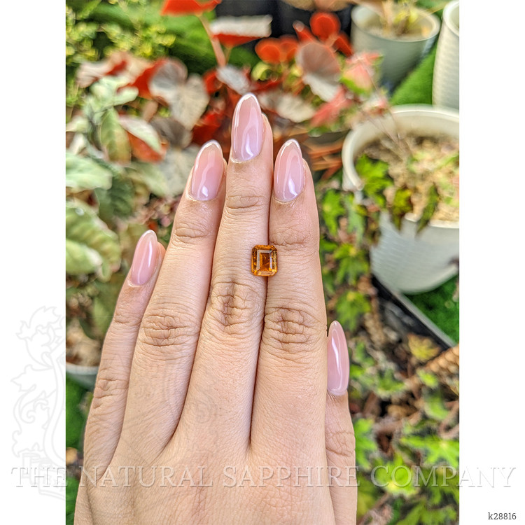 1.95 Ct. Orange Hessonite Garnet from Madagascar