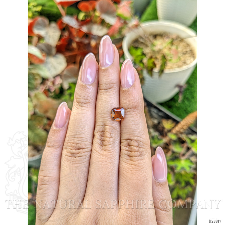 1.91 Ct. Orange Hessonite Garnet from Madagascar