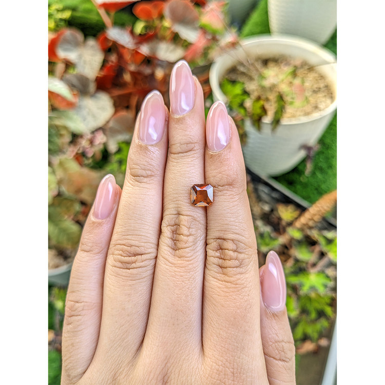 1.91 Ct. Orange Hessonite Garnet from Madagascar
