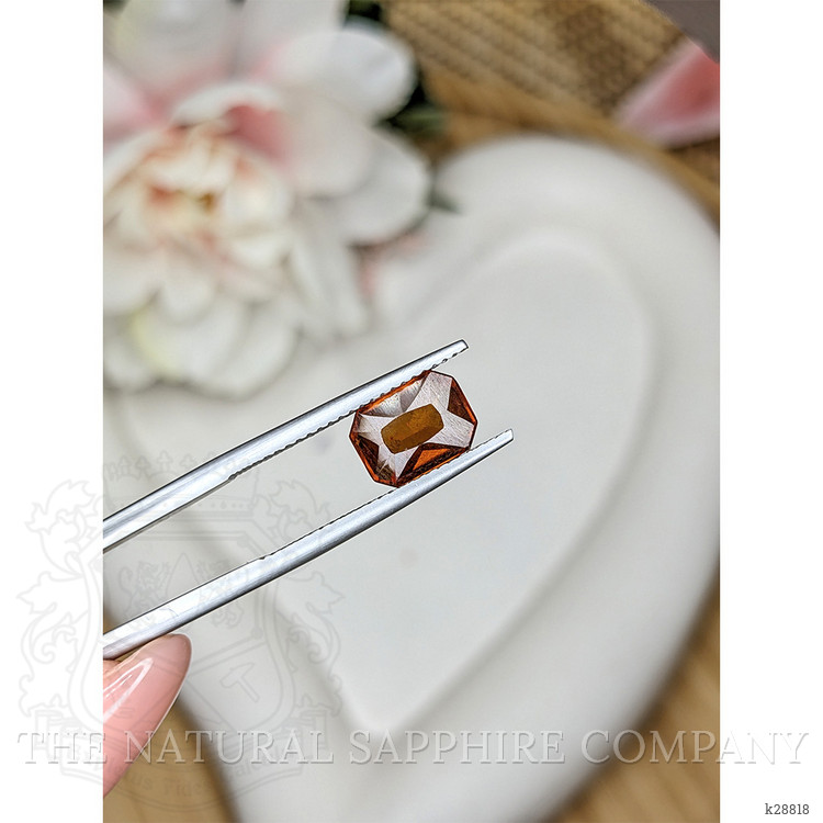 2.23 Ct. Orange Hessonite Garnet from Madagascar