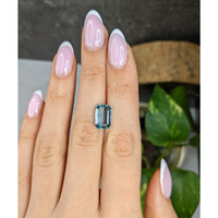 4.10 Ct. Blue Aquamarine from Brazil Life Style