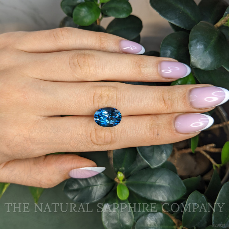 7.67 Ct. London Blue Topaz from Brazil