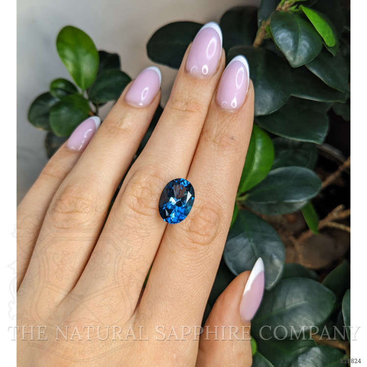 7.67 Ct. London Blue Topaz from Brazil