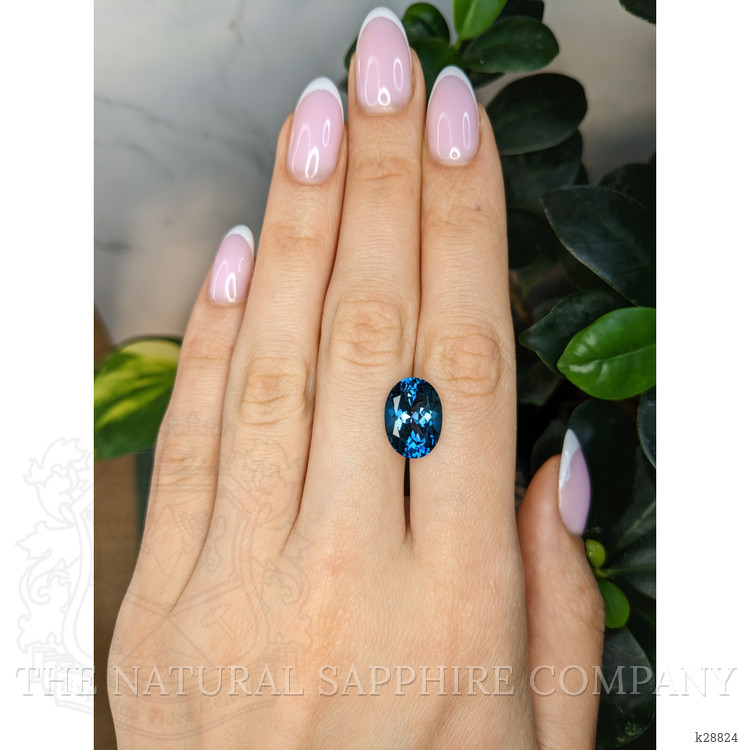 7.67 Ct. London Blue Topaz from Brazil