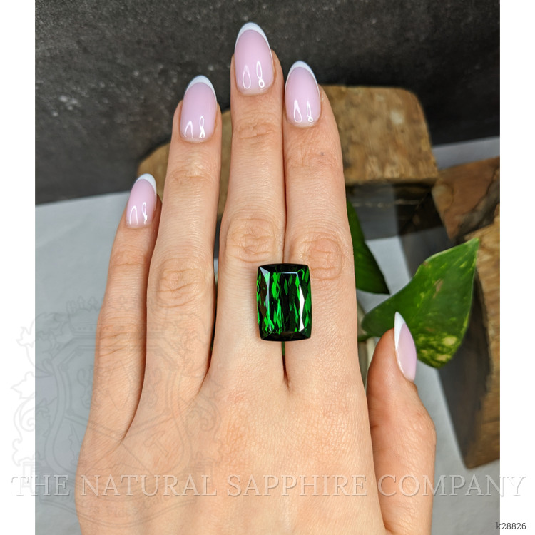 20.57 Ct. Green Tourmaline from Tanzania