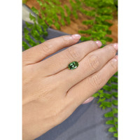 1.64 Ct. Bluish Green Tourmaline from Brazil Life Style
