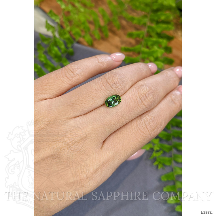 1.64 Ct. Bluish Green Tourmaline from Brazil