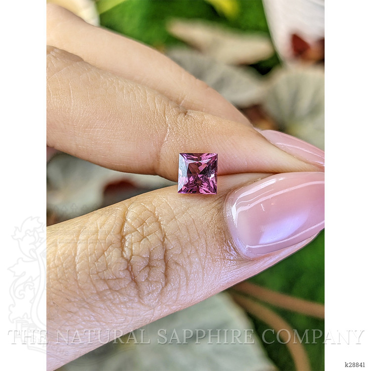 1.26 Ct. Pinkish Purple Rhodolite Garnet from Ceylon (Sri Lanka)