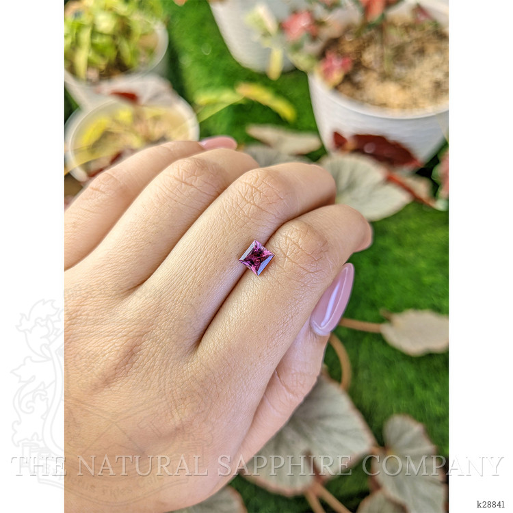 1.26 Ct. Pinkish Purple Rhodolite Garnet from Ceylon (Sri Lanka)