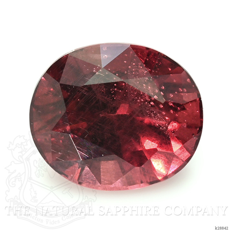 0.82 Ct. Purplish Red Rhodolite Garnet from Ceylon (Sri Lanka)