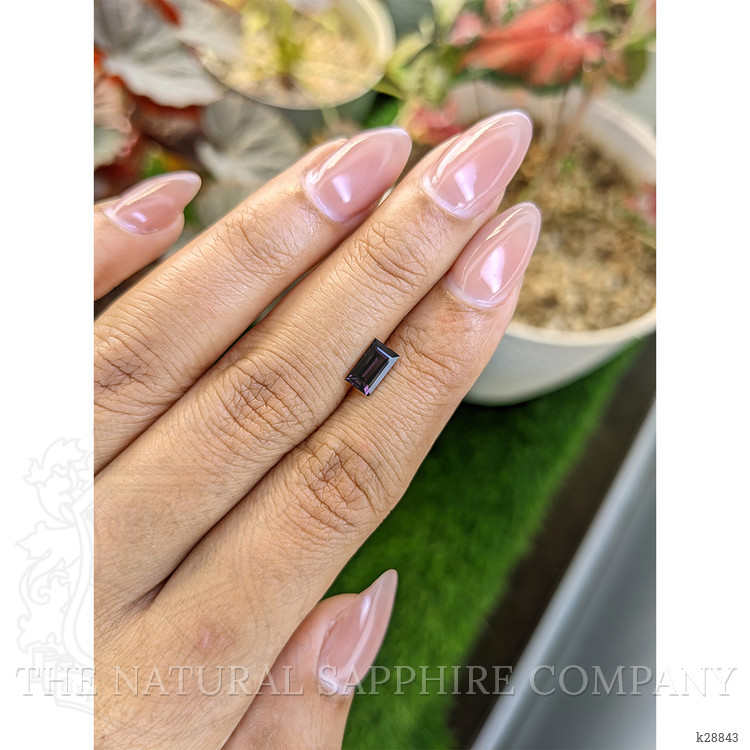0.84 Ct. Purple Spinel from Ceylon (Sri Lanka)