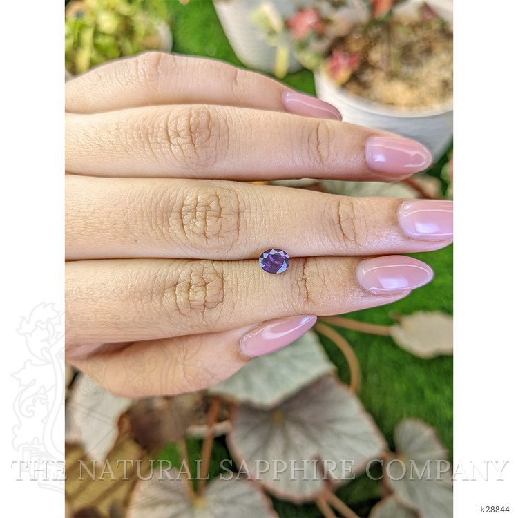 0.76 Ct. Purple Spinel from Ceylon (Sri Lanka)