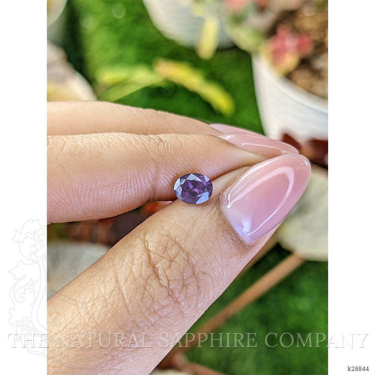 0.76 Ct. Purple Spinel from Ceylon (Sri Lanka)