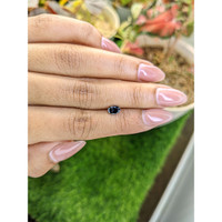0.63 Ct. Purplish Grey Spinel from Ceylon (Sri Lanka) Life Style