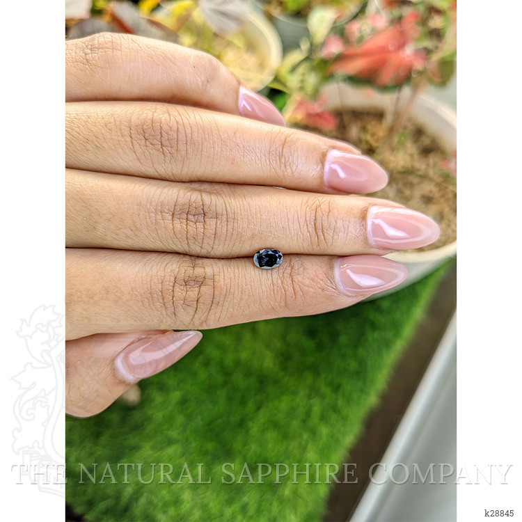 0.63 Ct. Purplish Grey Spinel from Ceylon (Sri Lanka)
