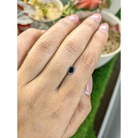 0.63 Ct. Purplish Grey Spinel from Ceylon (Sri Lanka) Life Style