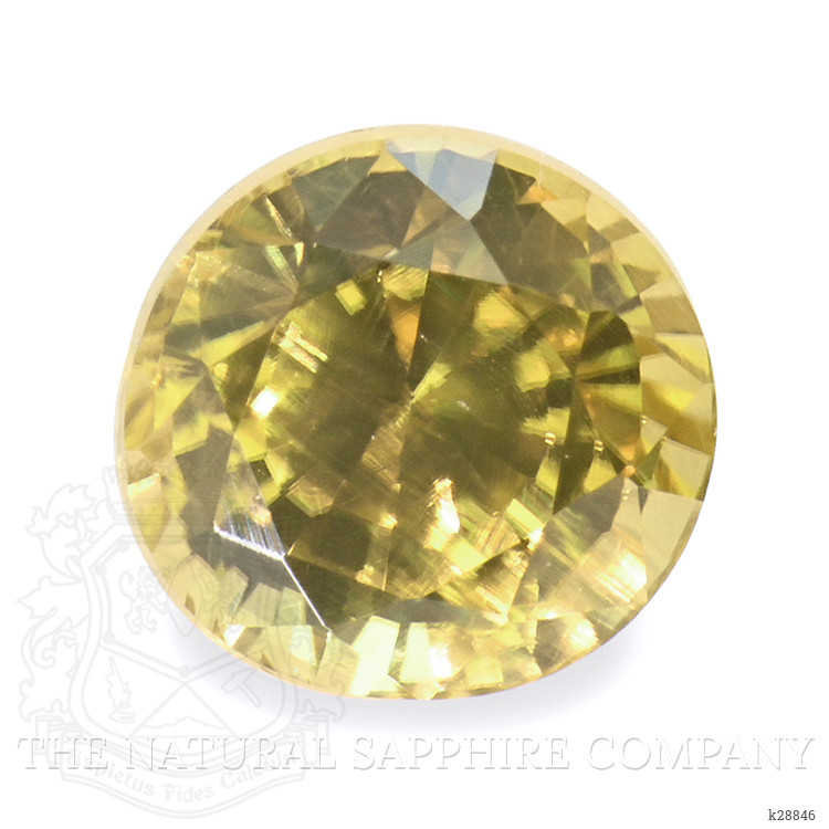 0.76 Ct. Yellow Zircon from Ceylon (Sri Lanka)