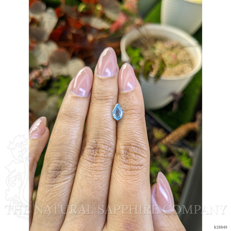 1.38 Ct. Greenish Blue Zircon from Ceylon (Sri Lanka)
