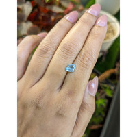 1.57 Ct. Greenish Blue Zircon from Ceylon (Sri Lanka) Life Style