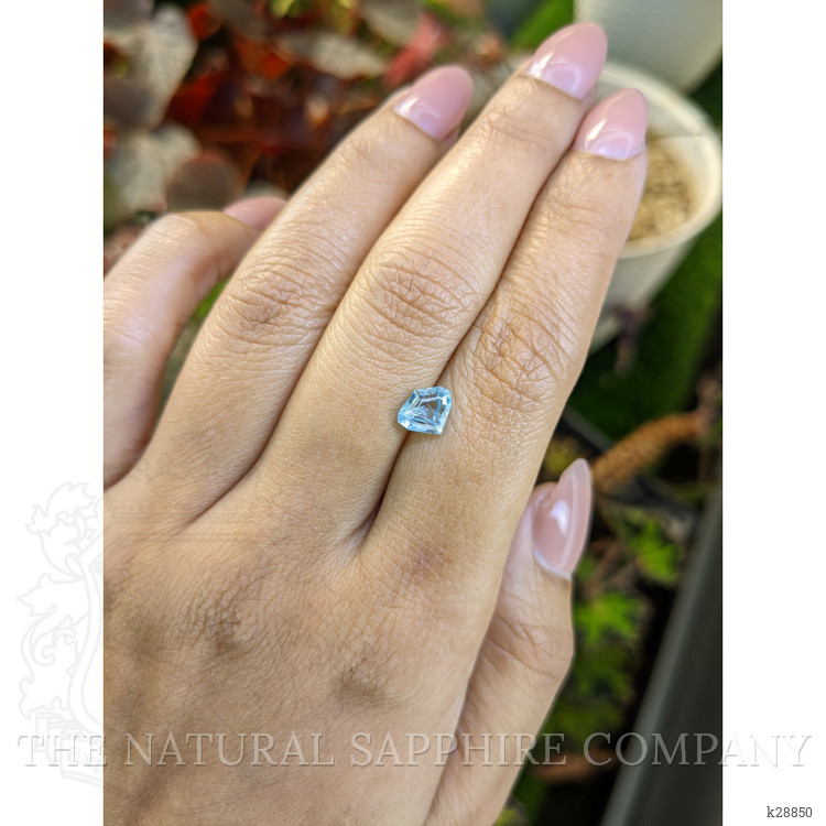 1.57 Ct. Greenish Blue Zircon from Ceylon (Sri Lanka)