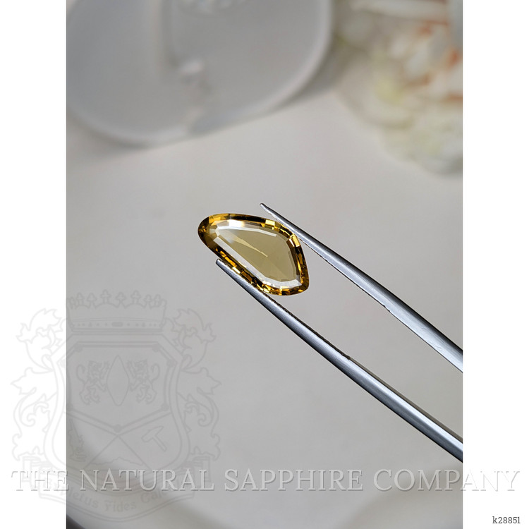 4.16 Ct. Brownish Yellow Chrysoberyl from Ceylon (Sri Lanka)