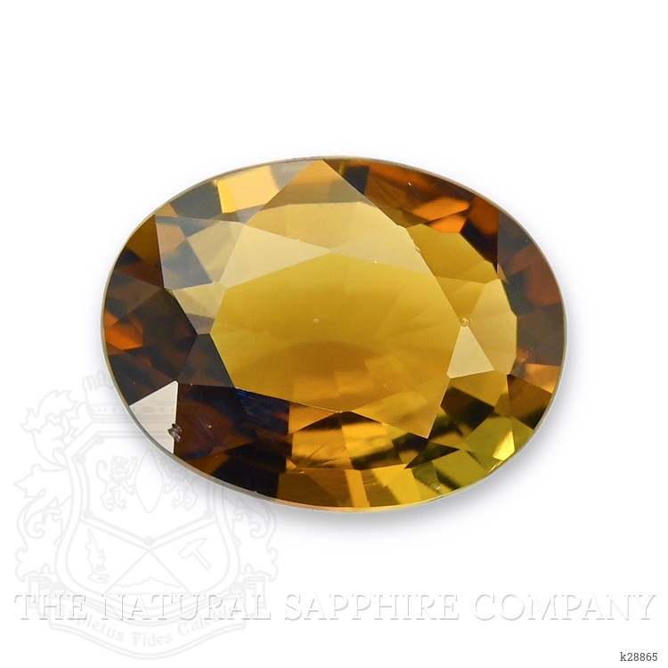 1.60 Ct. Yellowish Brown Tourmaline from Ceylon (Sri Lanka)
