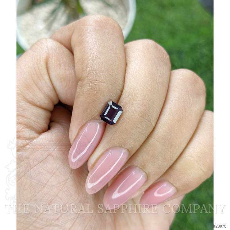 1.05 Ct. Purple Spinel from Ceylon (Sri Lanka)