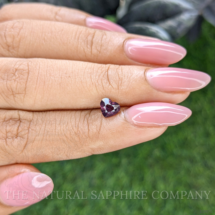 0.67 Ct. Purplish Pink Spinel from Ceylon (Sri Lanka)