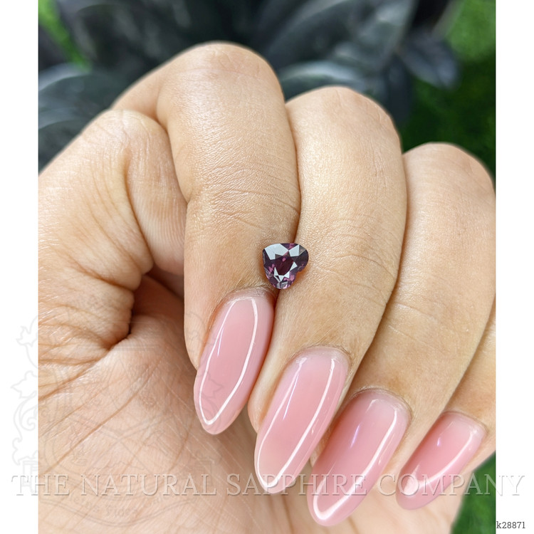 0.67 Ct. Purplish Pink Spinel from Ceylon (Sri Lanka)