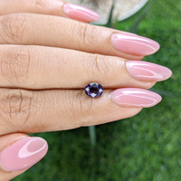 1.01 Ct. Purple Spinel from Ceylon (Sri Lanka) Life Style
