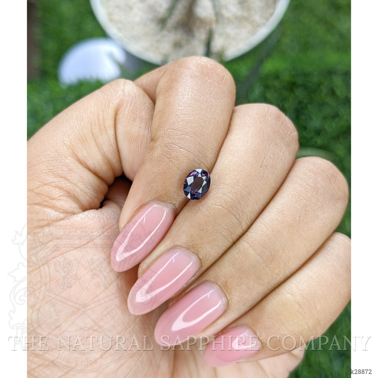 1.01 Ct. Purple Spinel from Ceylon (Sri Lanka)