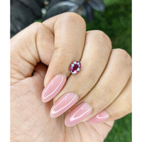 0.89 Ct. Purplish Pink Spinel from Ceylon (Sri Lanka) Life Style