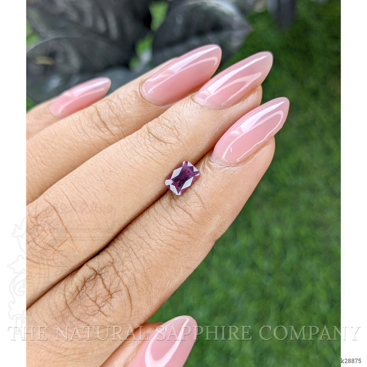 0.74 Ct. Pinkish Purple Spinel from Ceylon (Sri Lanka)