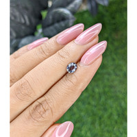 0.58 Ct. Violet Spinel from Ceylon (Sri Lanka) Life Style
