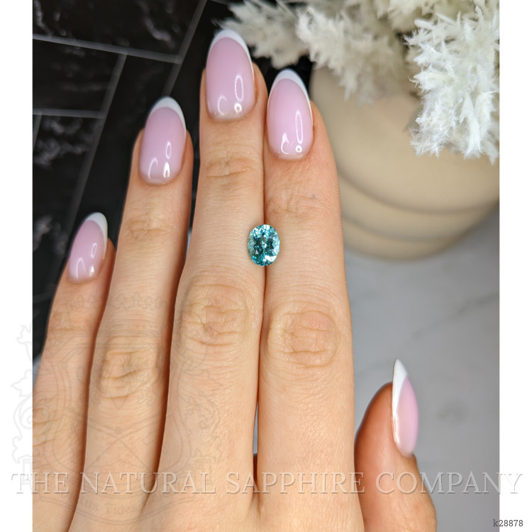 1.87 Ct. Bluish Green Paraiba Tourmaline from Mozambique