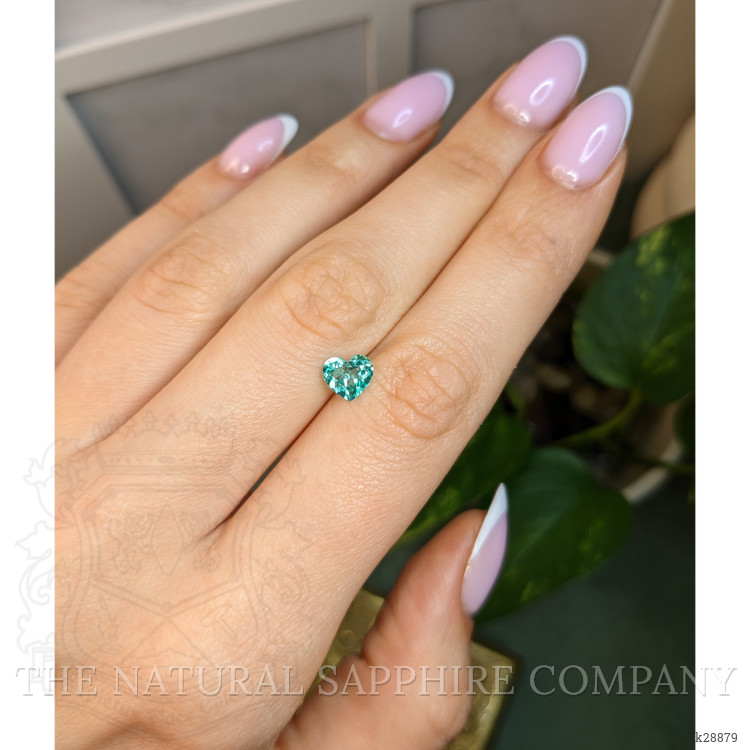 0.92 Ct. Bluish Green Paraiba Tourmaline from Mozambique