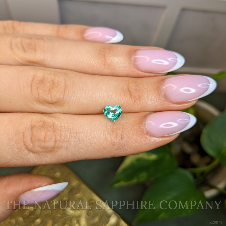 0.92 Ct. Bluish Green Paraiba Tourmaline from Mozambique