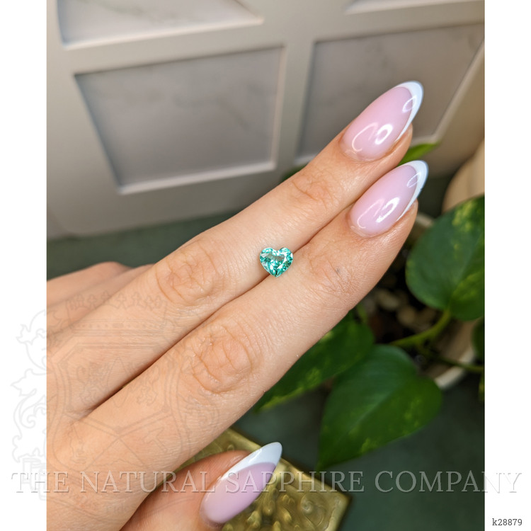 0.92 Ct. Bluish Green Paraiba Tourmaline from Mozambique
