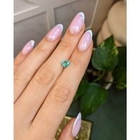 0.92 Ct. Bluish Green Paraiba Tourmaline from Mozambique Life Style