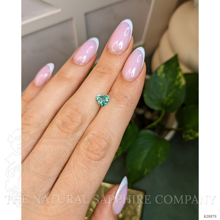0.92 Ct. Bluish Green Paraiba Tourmaline from Mozambique