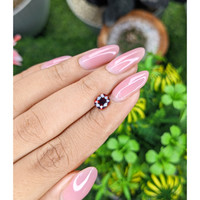 1.32 Ct. Red Garnet from Ceylon (Sri Lanka) Life Style