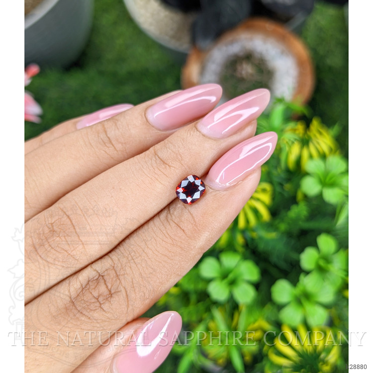 1.32 Ct. Red Garnet from Ceylon (Sri Lanka)
