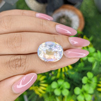 13.88 Ct. Rainbow Moonstone from Madagascar Life Style