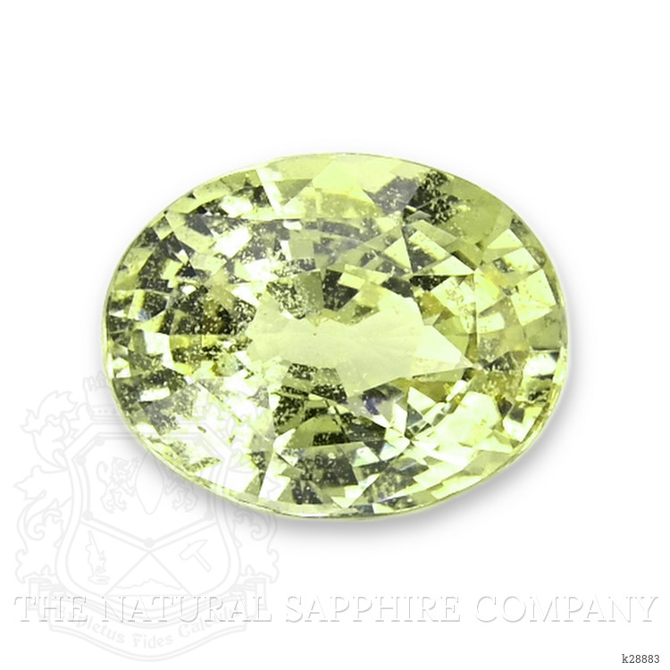 3.08 Ct. Yellowish Green Chrysoberyl from Tanzania