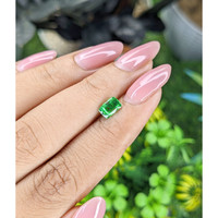 0.99 Ct. Tsavorite Garnet from Tanzania Life Style