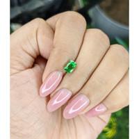 0.99 Ct. Tsavorite Garnet from Tanzania Life Style